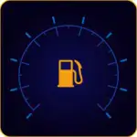 چراغ پایین آمدن سطح سوخت چراغ سطح سوخت
