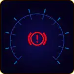 چراغ هشدار سیستم ترمز / مایع ترمز چراغ سیستم ترمز و مایع ترمز