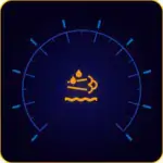 چراغ هشدار مایع اگزوز دیزل (DEF) چراغ مایع اگزوز دیزل DEF