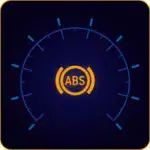 چراغ سیستم ترمز ضدقفل ABS چراغ سیستم ترمز ضد قفل ABS