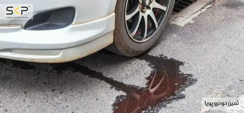 دلایل کم شدن گاز کولر خودرو؛ دلایل باد گرم کولر خودرو 3 نشتی گاز کولر خودرو 1