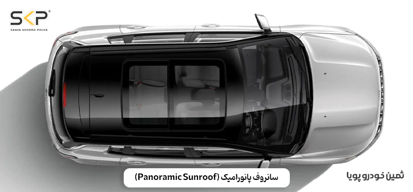 سانروف و مونروف چیست؟ آشنایی با عملکرد و انواع آنها 5 سانروف پانورامیک Panoramic Sunroof