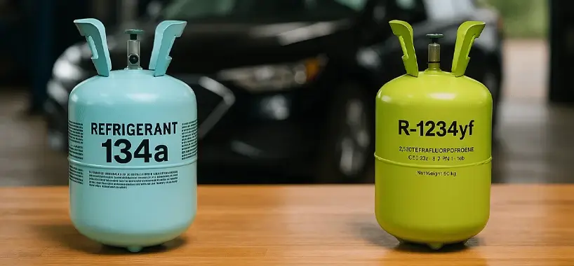 تفاوت گاز کولر R134a و R1234yf