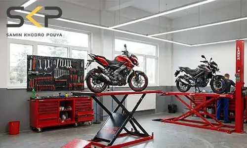 جک بالابر برقی موتورسیکلت 1 جک بالابر موتورسیکلت برقی