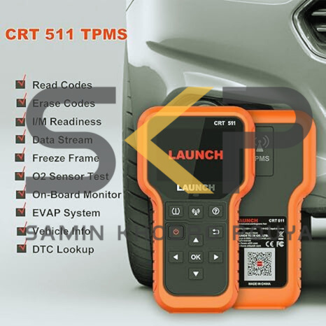 دستگاه ریست TPMS لانچ مدل CRT-511 - دستگاه TPMS لانچ 2 دستگاه ریست TPMS لانچ CRT 511