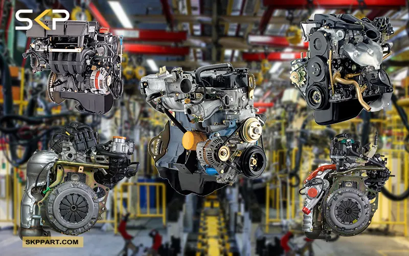 آشنایی با انواع موتورهای سایپا