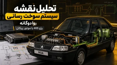 شرکت ثمین خودرو 134 تحلیل نقشه سوخت رسانی روا دوگانه